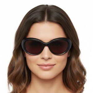 New Mr. Leight SELMA S Lava Cat Eye Ladies Sunglasses ML2023 BK/LAVA 50  Women